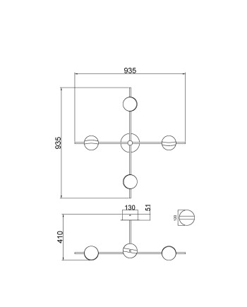 CUBA * PLAFÓN 32W